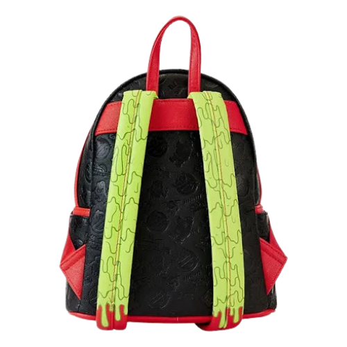 Loungfly GHOSTBUSTERS Glow In The Dark Mini Back Pack Wallet Set- NWT