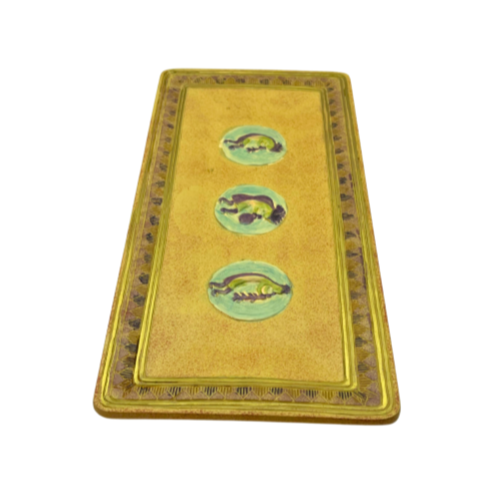 Kokopelli Counter Tray 5x11" Southwestern Flute Dancer by Vohann