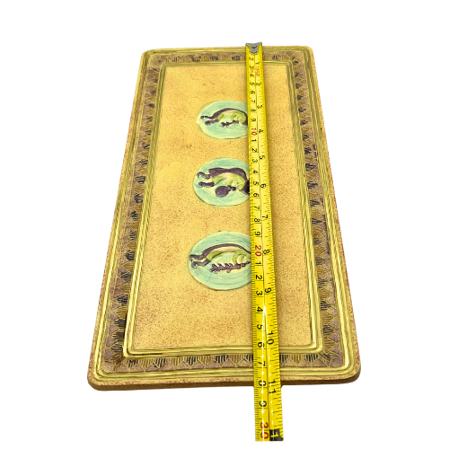 Kokopelli Counter Tray 5x11" Southwestern Flute Dancer by Vohann