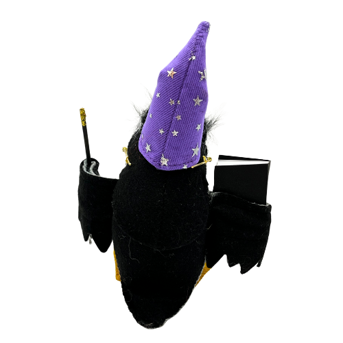 2007 Annalee Halloween 5" Wizard Owl with Tush Tag