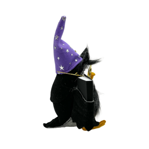 2007 Annalee Halloween 5" Wizard Owl with Tush Tag