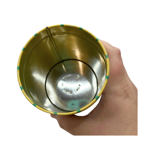 (2) 1985 House of Lloyd INC Little Baker Girls Metal Kitchen Canisters -AS IS