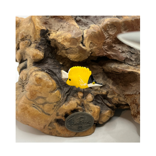 John Perry Orca Killer Whales Shark Under Water Sculpture