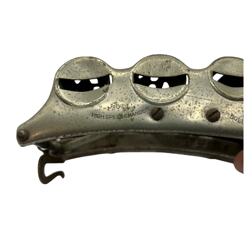 Antique  McGILL High Speed Coin Changer Belt Sorter J.L. GALEF New York 4 Barrel