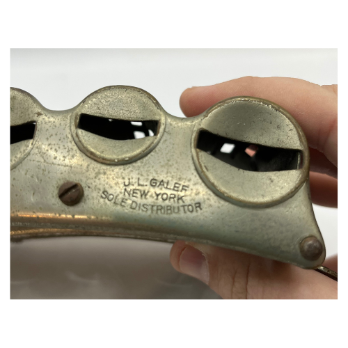 Antique  McGILL High Speed Coin Changer Belt Sorter J.L. GALEF New York 4 Barrel