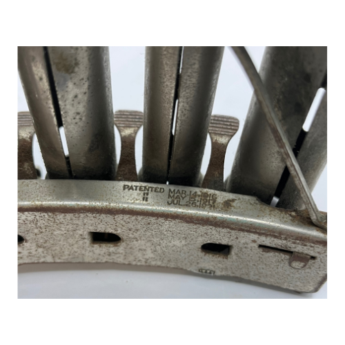 Antique  McGILL High Speed Coin Changer Belt Sorter J.L. GALEF New York 4 Barrel