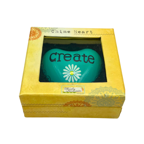 Create Chime Heart by Christy Tomlinson Mandala Chime Hearts Collection with Box