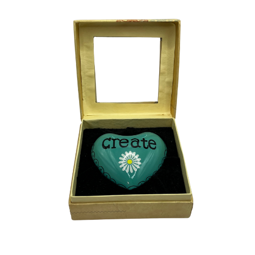 Create Chime Heart by Christy Tomlinson Mandala Chime Hearts Collection with Box
