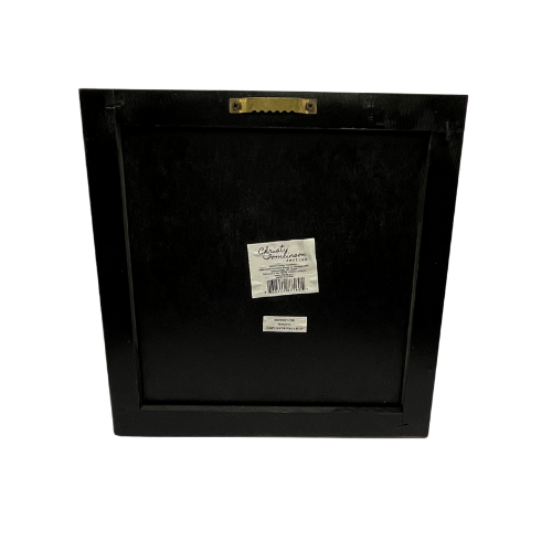 Christy Tomlinson Fiends Gather Round Bird Wall Art Hanging Plaque 9" by 9"