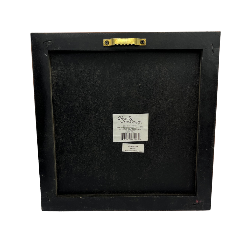 Christy Tomlinson "She listened to her soul" Wall Art Hanging Plaque 9" by 9"