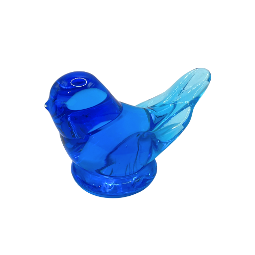 2001 Blue Bird of Happiness Signed Leo Ward
