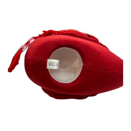 Cardinal Red Felt Bird Christmas Tree Topper