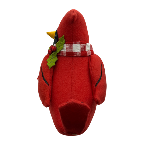 Cardinal Red Felt Bird Christmas Tree Topper