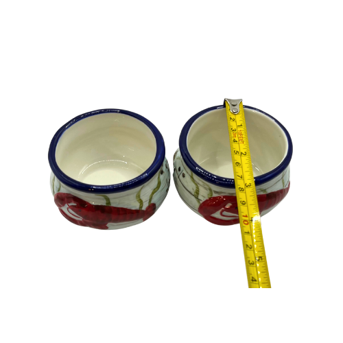 Kate McRostie Fisherman's Catch Serving Butter Bowls 3" Certified International