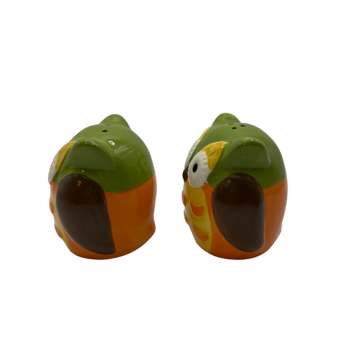 Hoot Owl Ceramic Salt and Pepper Shaker Set