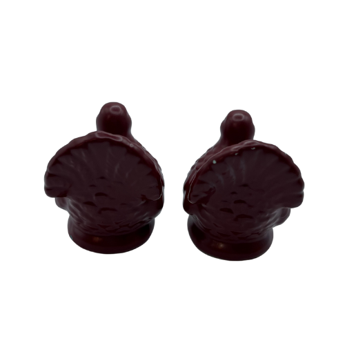 Ceramic Turkey S alt and Pepper Shaker - Flaw