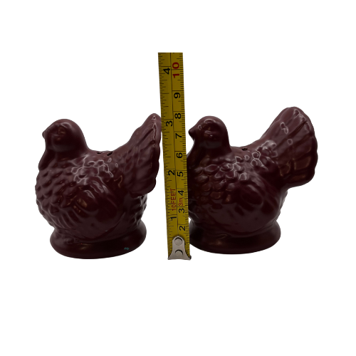Ceramic Turkey S alt and Pepper Shaker - Flaw