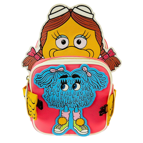New Loungefly McDonald's Birdie the Early Bird Crossbuddies Cosplay Crossbody Bag