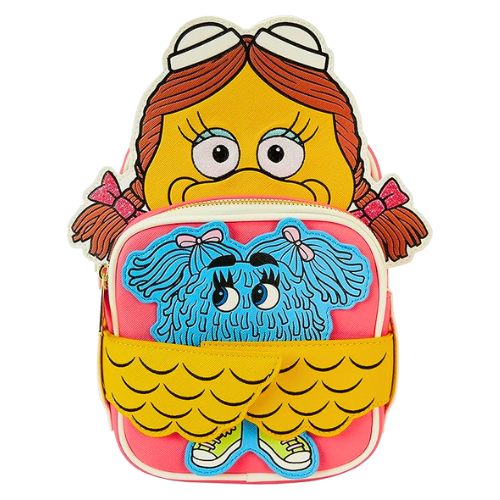 New Loungefly McDonald's Birdie the Early Bird Crossbuddies Cosplay Crossbody Bag