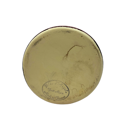 Bleu D'Argile Fait Main Art Pottery 7" Red Bud Vase made in France