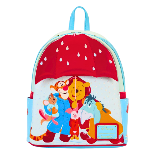 Winnie The Pooh Loungefly Rainy Days Mini Backpack New with Tags