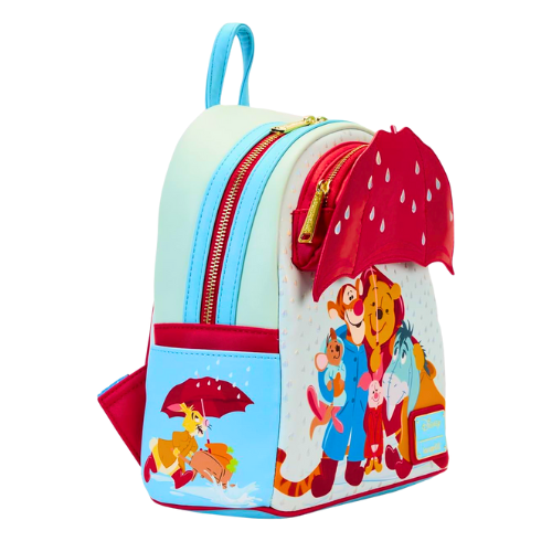 Winnie The Pooh Loungefly Rainy Days Mini Backpack New with Tags
