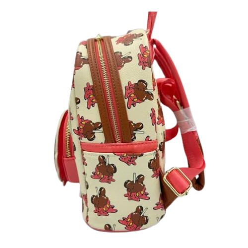 Disney Parks Loungefly  Disney Eats Mickey Candy Apple Mini Backpack New With Tags