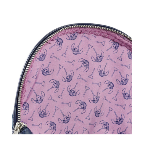 Loungefly Disney Stitch With Plunger Cosplay Mini Backpack New with Tags