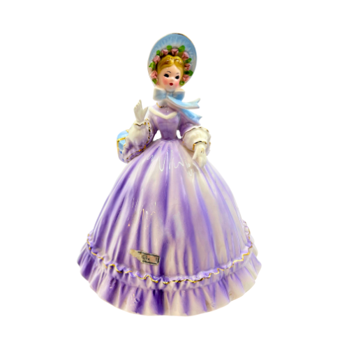 RARE Josef Original "Caroline" 1850 Ante-Bellum Girls Series 7" Tall Vintage Figurine