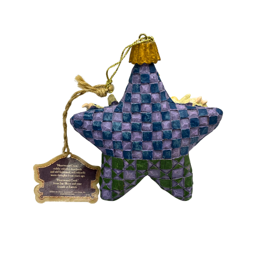 Vintage Jim Shore  Nativity Star Ornament 2004 Heartwood Creek Collection