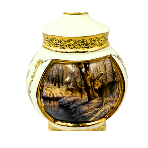 Vintage Bradford Exchange Woodland Tranquility Heirloom 2000 Ornament Collection - As Is