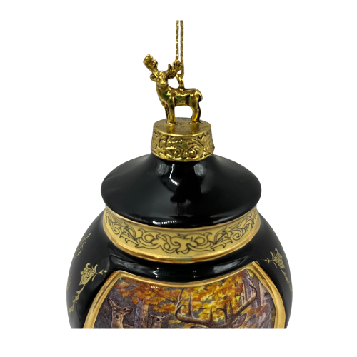 Vintage Bradford Exchange Woodland Tranquility Heirloom 2000 Ornament Collection - As Is