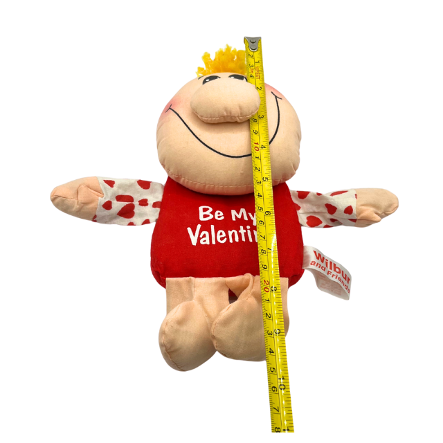 Wilbur and Friends by Russ: Vintage "Be My Valentine" Plush Toy