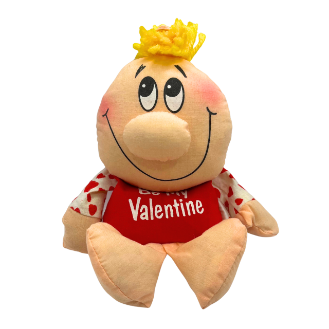 Wilbur and Friends by Russ: Vintage "Be My Valentine" Plush Toy