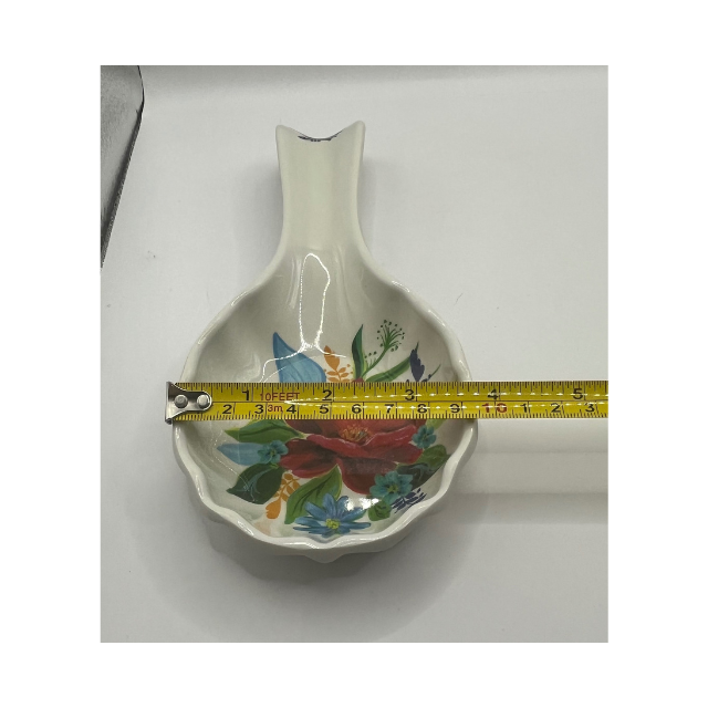 The Pioneer Woman Spring Bouquet Melamine Spoon Rest Retired Pattern