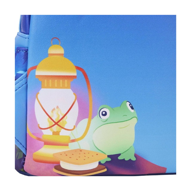 Loungefly Disney Stitch Camping Cuties Glow Mini Backpack New with Tags