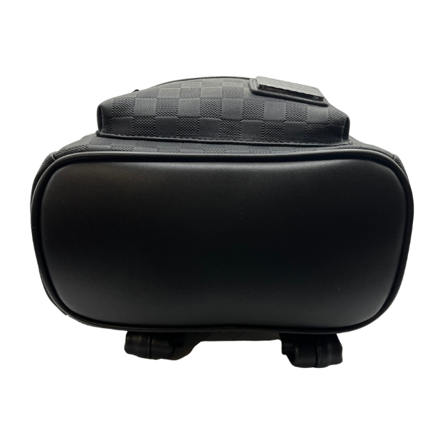 Loungefly Disney Mickey Ear Evergreen Mini Backpack  Black Checkered Pattern New with Tags