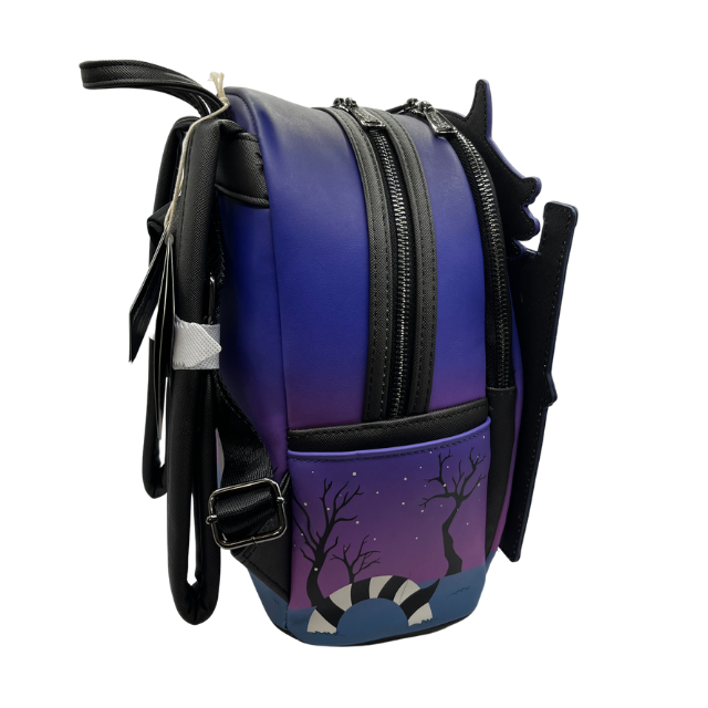 Loungefly Beetlejuice Deetz House Glow Mini Backpack New with Tags