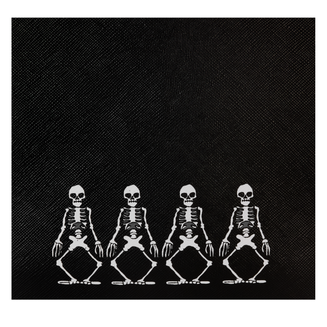 Loungefly Disney The Skeleton Dance 95th Anniversary Glow Mini Backpack New with Tags