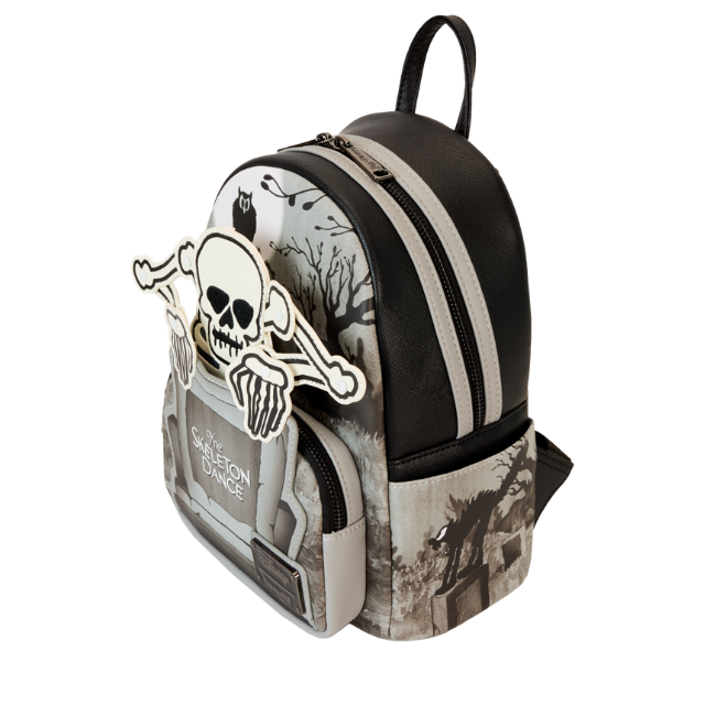Loungefly Disney The Skeleton Dance 95th Anniversary Glow Mini Backpack New with Tags