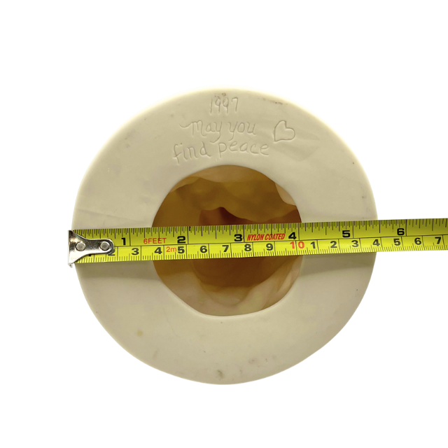 "Come Unto Me" Religious Ceramic Jesus Children & Lamb Molded Sculpture 1997