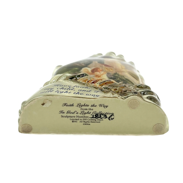 Vintage Faith Lights the Way Praying Hands - In God’s Light Collection Numbered