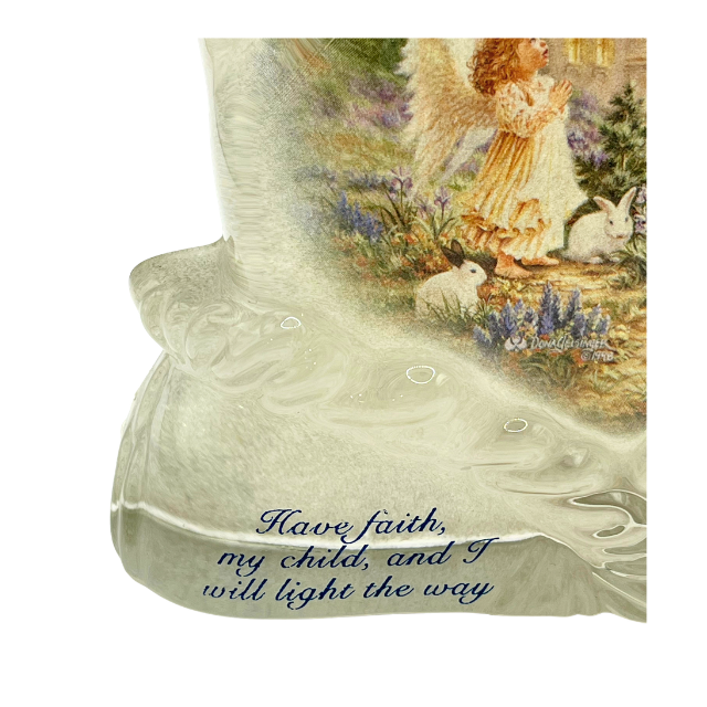Vintage Faith Lights the Way Praying Hands - In God’s Light Collection Numbered