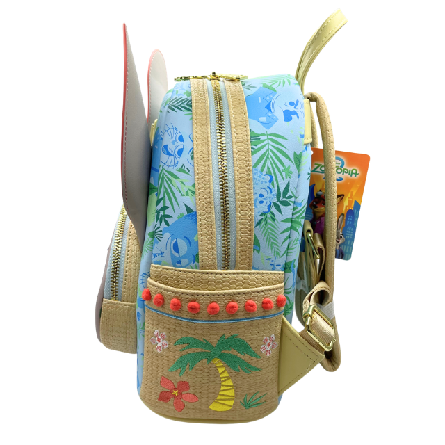 Loungefly Disney Zootopia 2 Judy Hopps Tropical Cosplay Backpack New with Tags