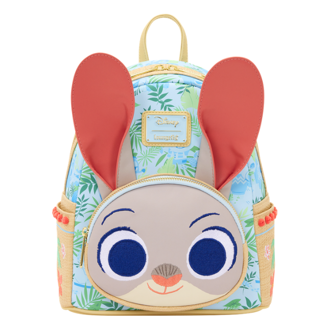 Loungefly Disney Zootopia 2 Judy Hopps Tropical Cosplay Backpack New with Tags