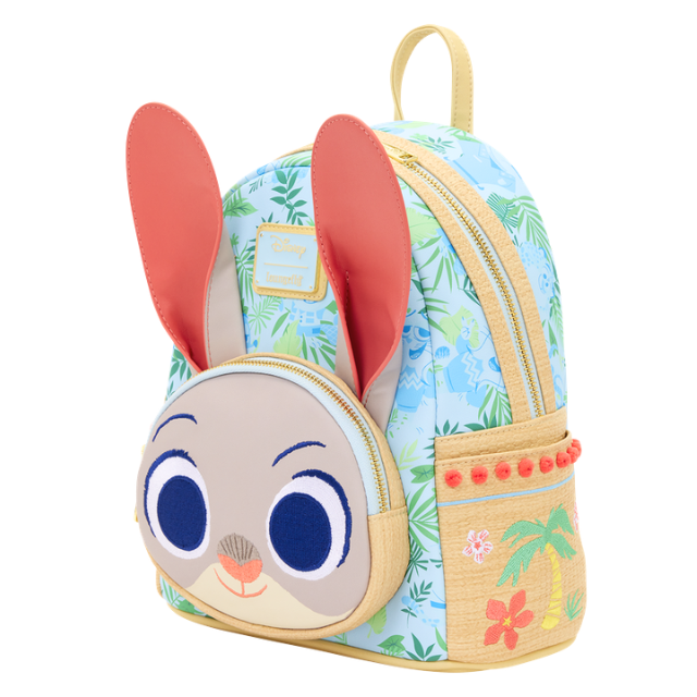 Loungefly Disney Zootopia 2 Judy Hopps Tropical Cosplay Backpack New with Tags