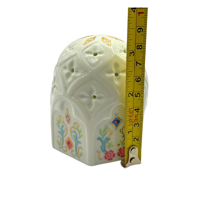 Prestige Place Venetian Collection Pierced Porcelain Potpourri Holder Pomander Vintage Japan