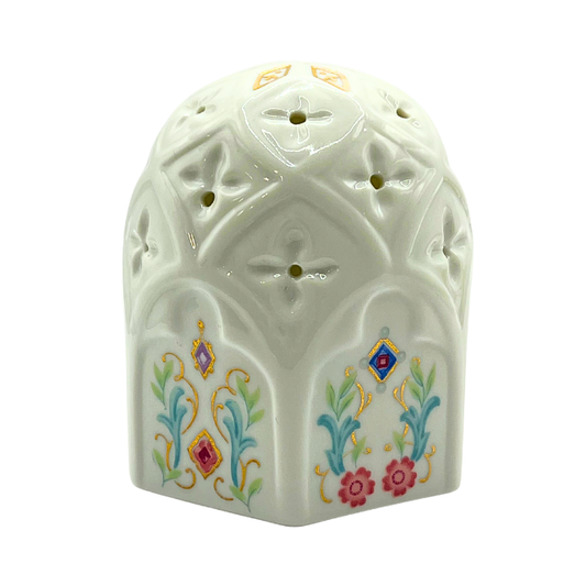 Prestige Place Venetian Collection Pierced Porcelain Potpourri Holder Pomander Vintage Japan