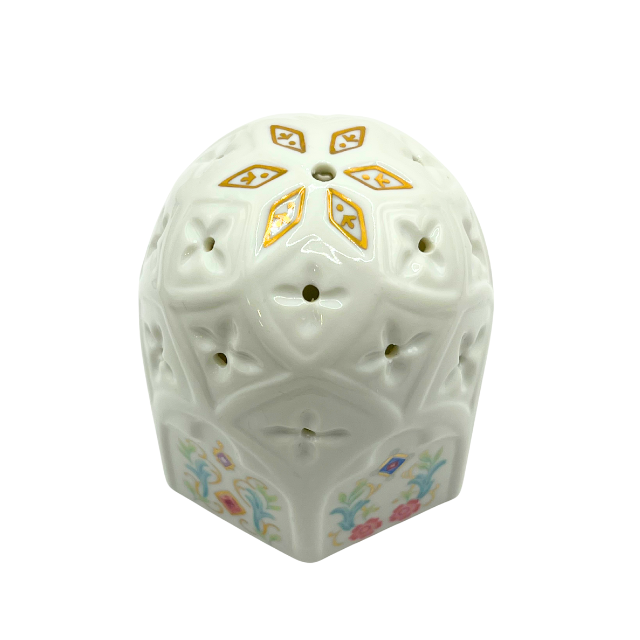 Prestige Place Venetian Collection Pierced Porcelain Potpourri Holder Pomander Vintage Japan