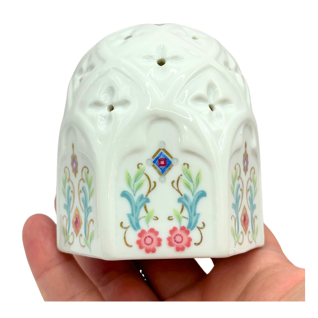 Prestige Place Venetian Collection Pierced Porcelain Potpourri Holder Pomander Vintage Japan